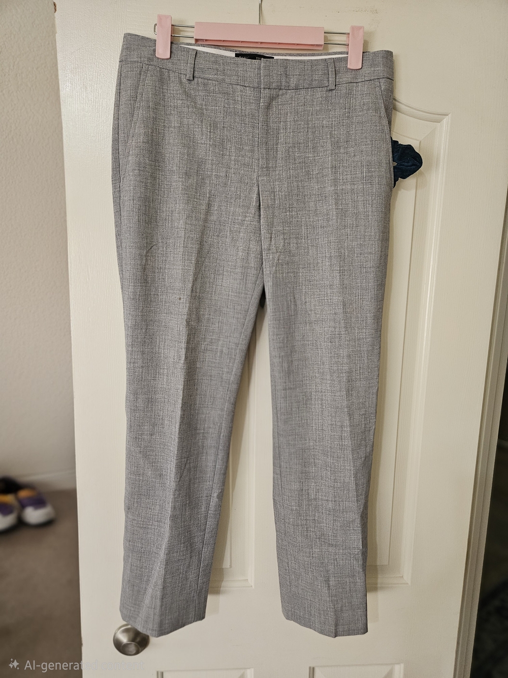 Banana Republic Light Gray Women's Dress Trousers